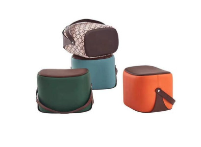 Rectangular Stool Modern Furniture Footstool Luxury Design Living Room Furniture