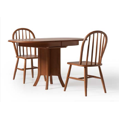 Group of Wooden Chairs Kitchen Chairs Dining Room Chairs Set of 2 Brown Wood