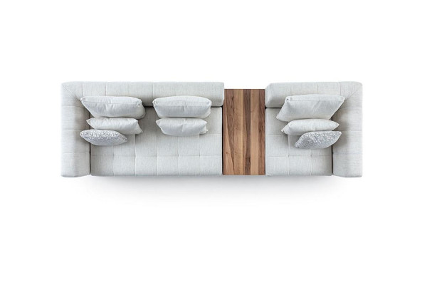 White Four-Seater Modern Upholstered Sofas Living Room Designer Couch New