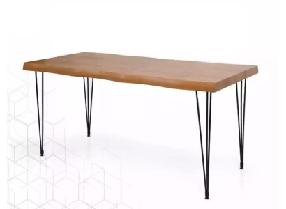 Dining room dining table luxury furniture wood kitchen table new brown table modern