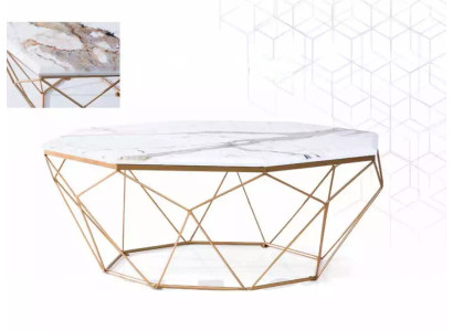 Coffee table furniture table gold luxury new modern living room design metal