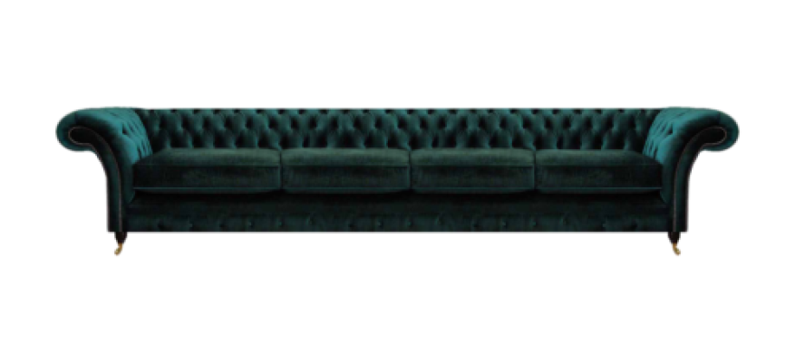Big sofa furniture living room sofa couch four-seater Chesterfield fabric sofa