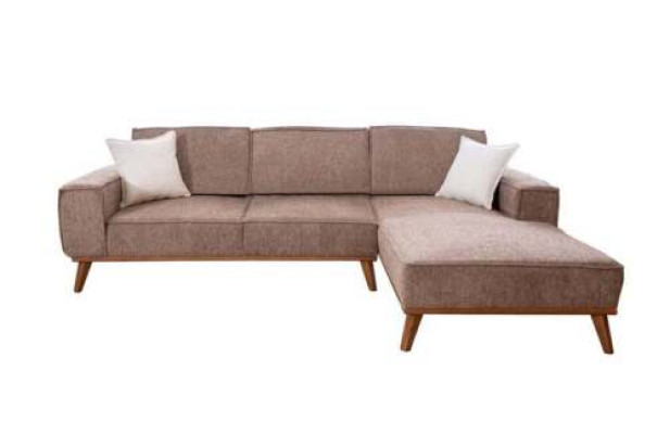 Solid Color Corner Sofa Living Room Upholstered Sofa Designer Textile Luxury Couch