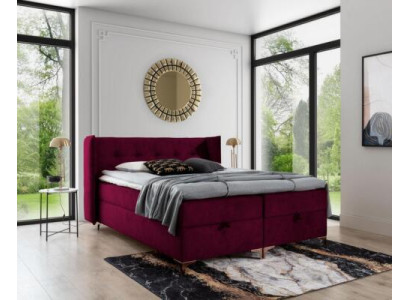 Bed Bedroom Luxury Design Modern Box Spring Bed Furniture Upholstered Bed