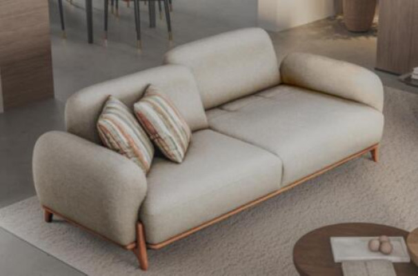 White Chesterfield 3-Seater Luxurious Living Room Furniture Upholstered Sofas