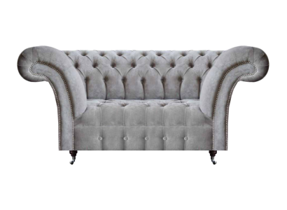 Designer sofa couch two-seater upholstery Chesterfield upholstered furniture living room