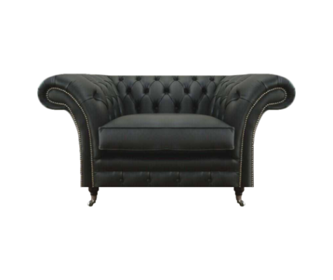 Modern Chesterfield armchair living room upholstered furniture textile upholstery