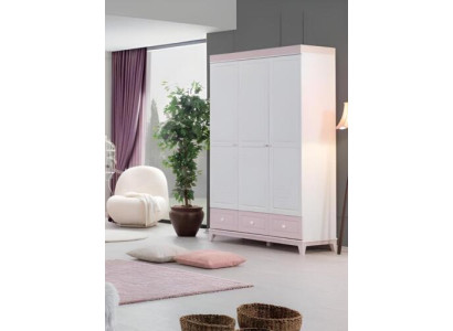 Wardrobe Wooden Cabinet Closet Wood Multicolored Bedroom Modern
