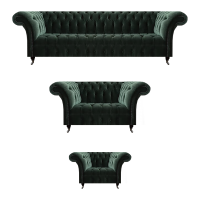 Sofa set Sofas Upholstered furniture Armchair Two-seater with Four-seater Chesterfield