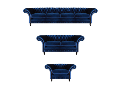 Chesterfield Sofas New Suite 3-piece Living Room Furniture Sofa Suite