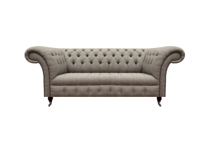 Upholstered furniture living room three-seater sofa couch textile furniture Chesterfield