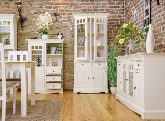 Country house cabinet display sideboards XL shelf loft display sideboard cabinet furniture