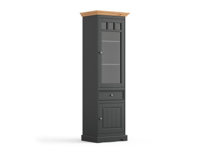 Classic display cabinet handcrafted solid wood cabinets new