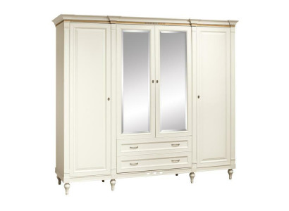 Classic wardrobes wardrobe wall unit 4 doors wooden furniture bedroom