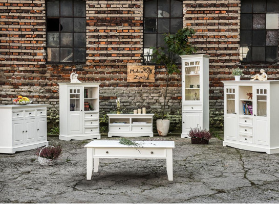 Sideboard country style living room wall shelves wood shelf bookcase cabinet