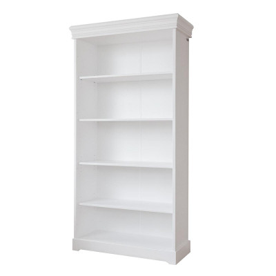 Classic bookshelf living room cabinets wood shelves bookcase country style