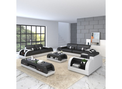 Sofa set 32-seater set sofa upholstery couch leather upholstery set group
