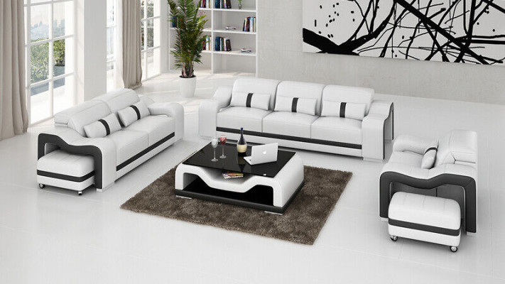 Modern sofa set 3+2 seater sofa couch upholstery set couches leather