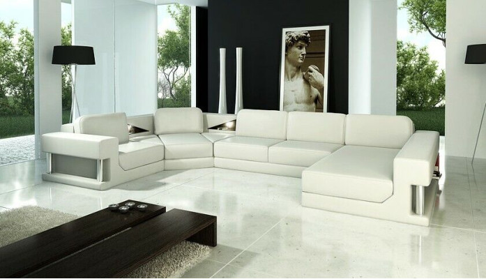 Couch corner sectional living landscape U-shape sofa corner couch corner sofa suite