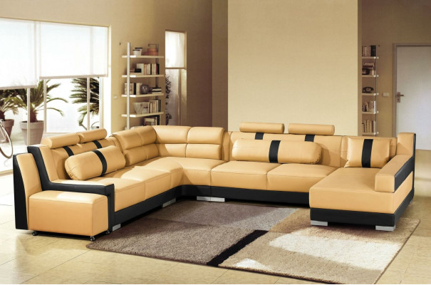 U-shaped sofa set couch upholstery suite living landscape design