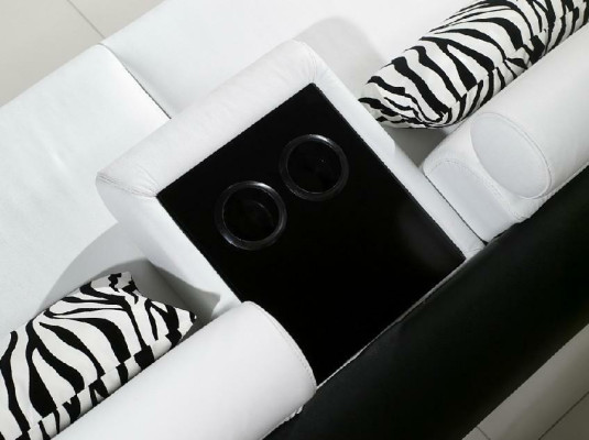 Corner sofa + 2x stools corner sets leather couches living room seating furniture