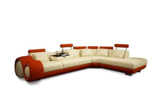 Sectional sofa couch upholstery living landscape leather sofas set L-shape