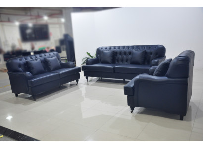 Chesterfield Sofa Leather Sofa Sets Elegant Luxury Living Room Modern Design