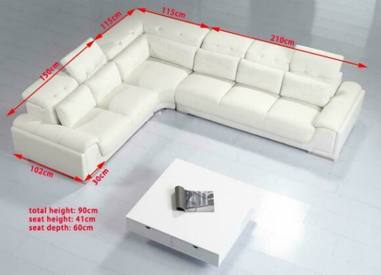 Corner sofa living landscape sofa couch set upholstered corner couch L shape