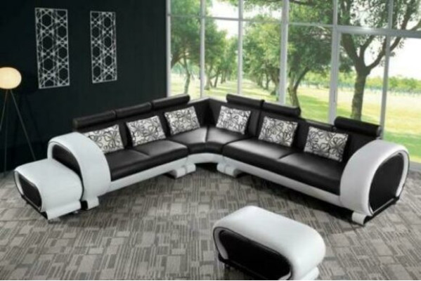 Corner couch, corner suite, L-shaped sofa, corner sofa, upholstery, living area suite