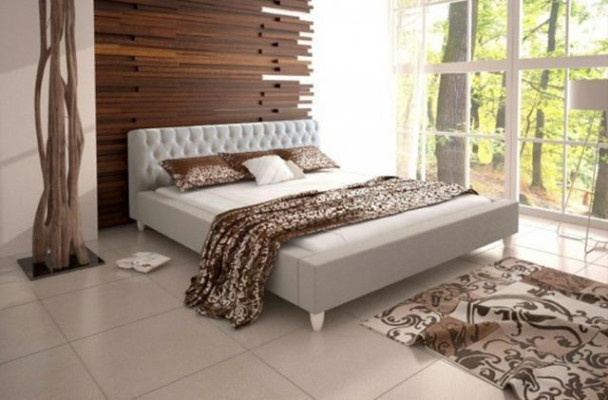 Bed Beds Double bed Bedroom Marriage Leather Upholstery Bed Double beds - GRENADA