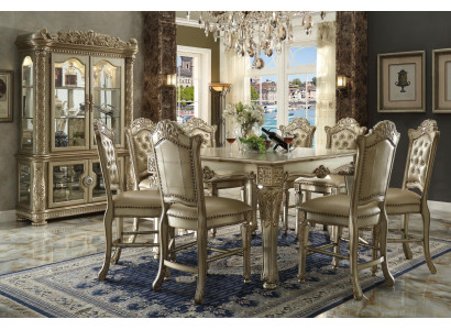 Noble display cabinet antique style baroque rococo cabinet decor shop window living room