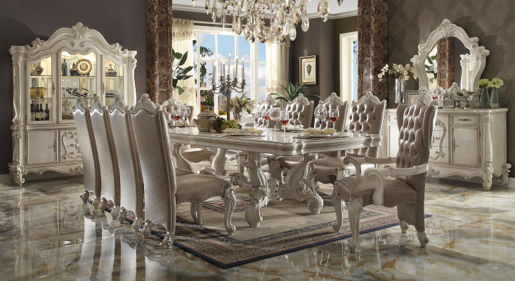 High-Class Furniture Dining Table XXL Villa Tables 305cm XXL Wood Baroque