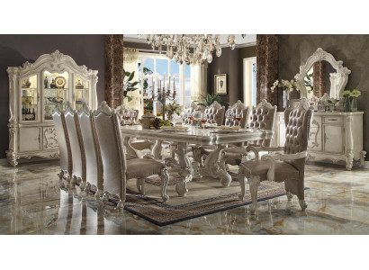 High-Class Furniture Dining Table XXL Villa Tables 305cm XXL Wood Baroque