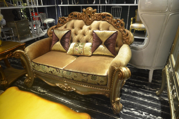 Classic 4-piece set seating sofa suite couch sofa fabric sofa upholstery