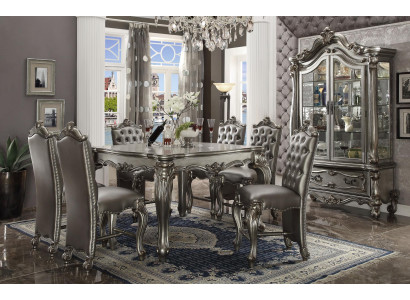 Baroque Antique Style Dining Table Real Classic Wood Designer Tables