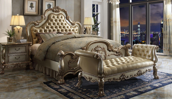 Chaiselounge Sofa Lounger Couch Loungers Chaise Leather Baroque Rococo