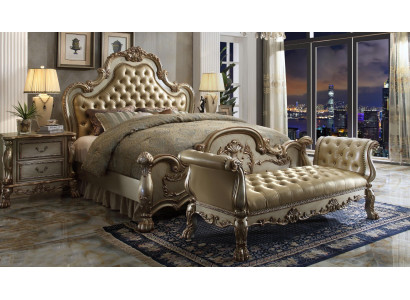 Chaiselounge Sofa Lounger Couch Loungers Chaise Leather Baroque Rococo