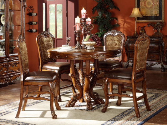 Round Dining Tables Round Designer Wooden Dining Room Kitchen Table Brown