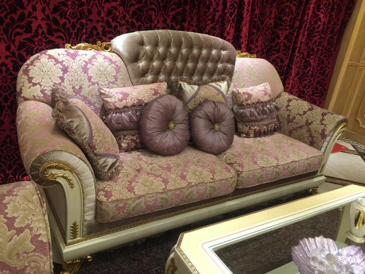 Sofa set 3+1+1 seat set design sofas upholstered classic couches