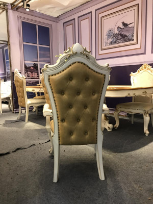 Living room chair design dining room wooden chairs upholstered with armrest
