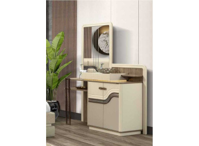 Designer dressing table with mirror in the bedroom chic furniture dresser