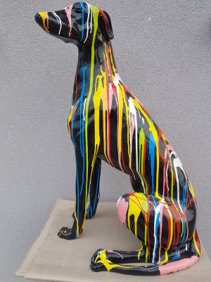 Abstract Figure Handicraft Decoration Home Decor Sculptures Statues Figures Dog
