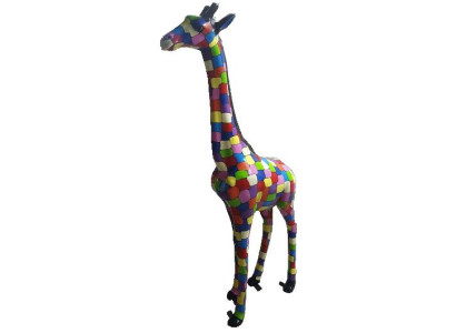 Designer figures modern decorations garden giraffe statue sculpture sculptures