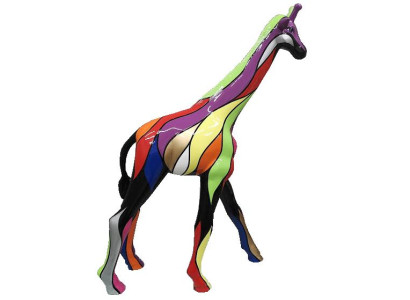 Design Statue Colorful Sculpture Abstract Figures Statues Hand-Painted Decoration