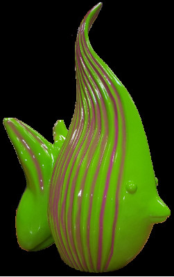 Designer Figure Modern Figures Decoration Fish Deco Garden Sculpture Sculptures