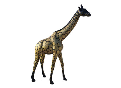 Designer figures modern decorations garden giraffe statue sculpture sculptures