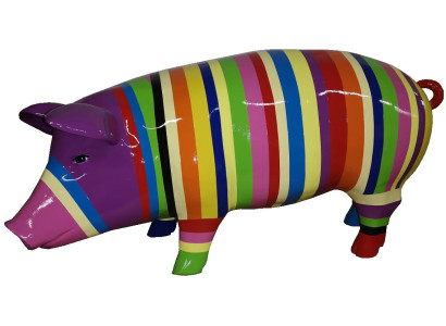 Sculptures Abstract Pig Design Home Deco Statues Figures Figure Decoration