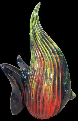 Decoration Designer Figure Modern Figures Fish Deco Garden Sculpture Sculptures