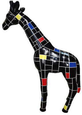 Abstract figure statue figure decoration giraffe garden sculpture sculptures