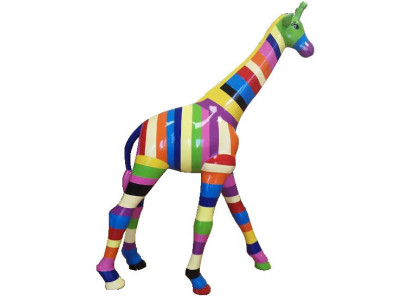 Statue Colorful Sculpture Abstract Designer Figures Hand-Painted Statues Decoration